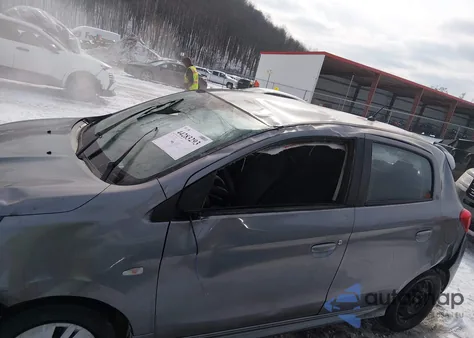 2019 Mitsubishi Mirage Es из США, поврежденный, VIN ML32A3HJ9KH005242